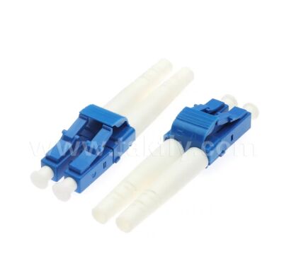 Especificação do conector LC | Baixa perda de inserção e virola cerâmica de alta precisão | Modo Único e Multimodo (SM/MM)