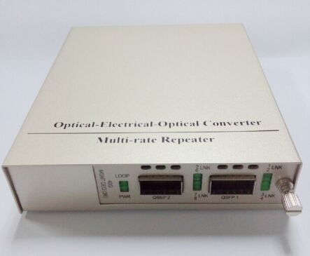 Conversor de mídia de fibra 40G OEO 3R Repetidor QSFP+ para QSFP+ —— Alto desempenho e eficiência