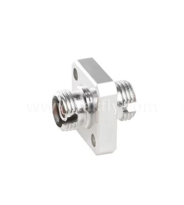 FC Simplex Metal Adaptador Tipo quadrado, Low Insertion Loss Fiber Optic Coupler para Conexão de Cabos e Equipamentos