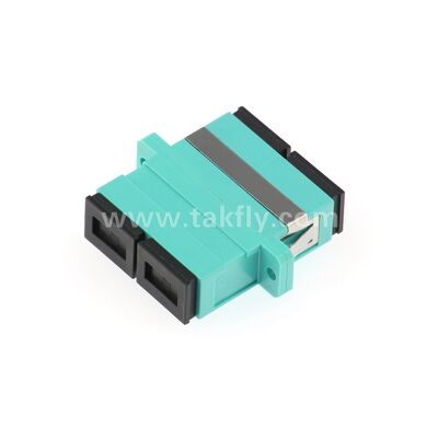 SC Adaptador SM/MM, opção de flange duplo, -40~85°C, 0,2dB IL