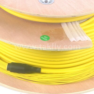 Cordões de Fibra Óptica 48Cores SC-SC Pre-terminado Breakout Patchcord para Telecom Data Center