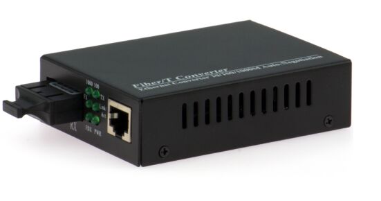 Conversor de mídia inteligente de modo único de fibra dupla 10-100-1000M —— Alto desempenho e eficiência