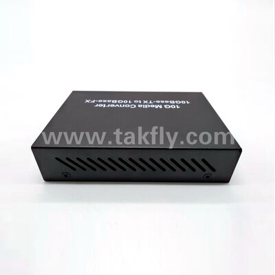 10G Gigabit Unmanaged Fiber Media Converter, Expansão da Rede de Grupos de Trabalho Redução de Custo, Proteção Isulada e Fácil Manutenção