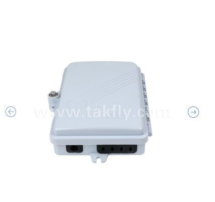 Caixa de terminação de fibra óptica FTKS-1805-04A, 4 SC/APC SM SX Adaptador, Pigtail instalado, FTTH FTTx Splicing Distribution Splitting Storage Cable Management Enclosure