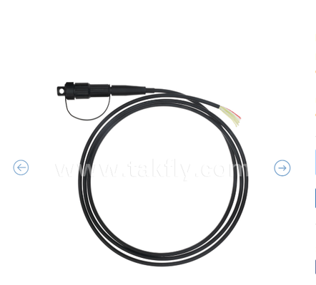 Mini SC IP67 Pigtail à prova d'água GJYFXJH, Outdoor Fiber Pigtail