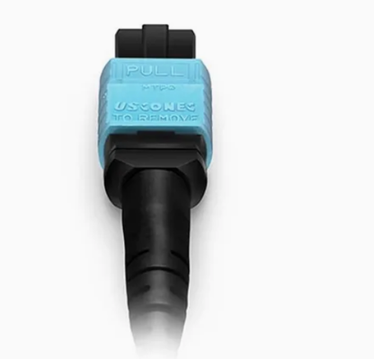 12F MTP(M) MTP(F) APC Patch Cord, SM G657A1, 1m, 3,0mm, LSZH Amarelo, Boot insensible à dobra, baixa perda
