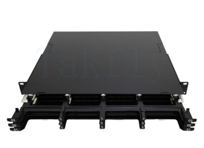 1U / 2U / 4U High Density MPO Cassette Patch Panel ️ Rack-Mount, Easy-Plug MPO para módulos de cassete LC, adaptadores LC pré-carregados para aplicativos de data center e SAN / LAN
