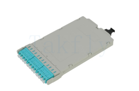 1U / 2U / 4U High Density MPO Cassette Patch Panel ️ Rack-Mount, Easy-Plug MPO para módulos de cassete LC, adaptadores LC pré-carregados para aplicativos de data center e SAN / LAN
