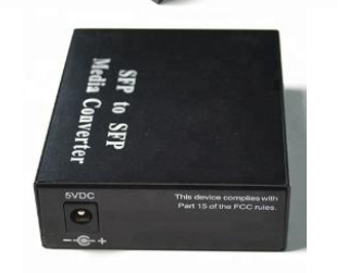 10-100-1000M SFP para conversor de mídia SFP