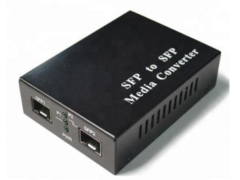 10-100-1000M SFP para conversor de mídia SFP