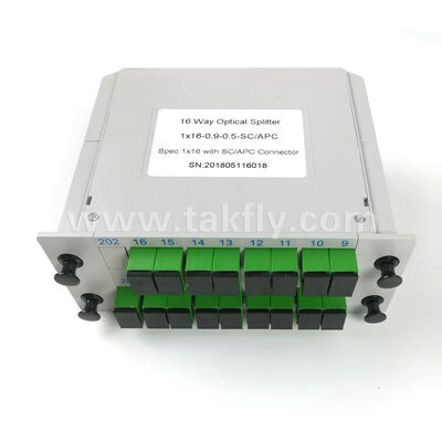 LGX Box PLC Splitter Standardizado para 1×2 a 2×64, compatível com conectores SC/LC