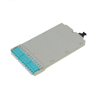 1U 144C High Density MPO Patch Panel 12 Cassetes, MPO para conversão LC, pré-terminado para SAN/LAN/Data Center