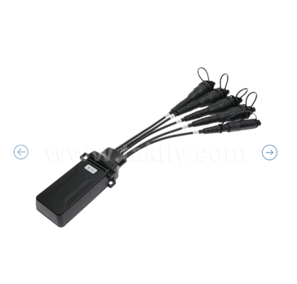 Mini-FiberHub fechamento IP68, exterior/interior, monomodo e multimodo