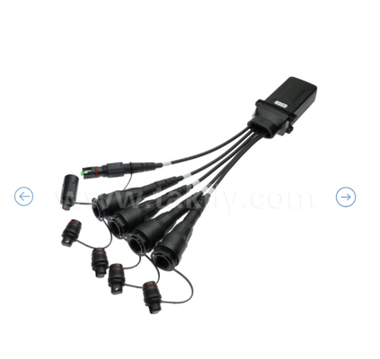 Mini-FiberHub fechamento IP68, exterior/interior, monomodo e multimodo