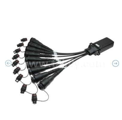 Mini-FiberHub fechamento IP68, exterior/interior, monomodo e multimodo
