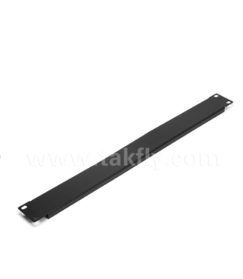 Painel de conexão em branco 1U – painel de preenchimento para montagem em rack de 19"