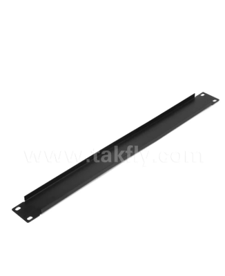 Painel de conexão em branco 1U – painel de preenchimento para montagem em rack de 19"