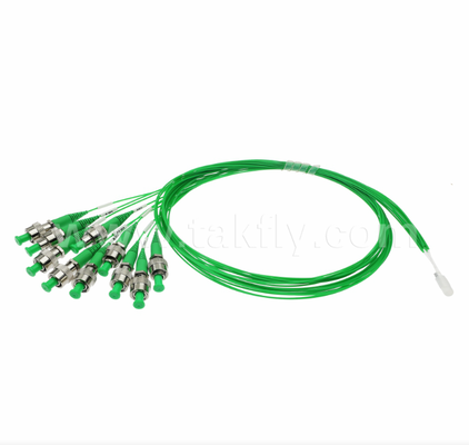 Arquivo de fibras de 10 canais com conectores 10 × FC/APC ‡ FA 10CH para FC/APC × 10CH, arranque em V-Groove de alta precisão, baixa reflexão posterior (≥ 60 dB),para testes ópticos multicanal e fotónicos de silício