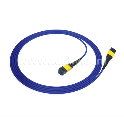 Armored MPO/MTP Patch Cord – Robust Metal Sheath, Prevents Rodent Damage & Crushing, for FTTA / Industrial / Mining