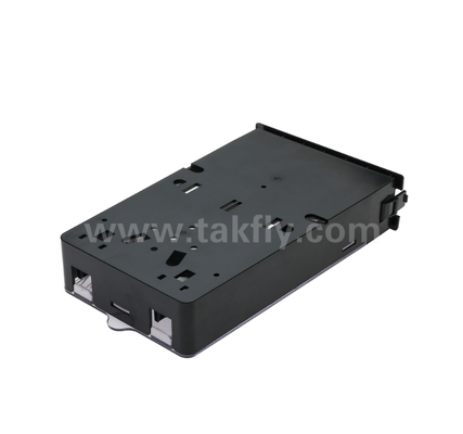 Módulo de cassete pré-terminado TK-HRM-04, 12C/24C, modo duplo: LC Pigtail Fusion ou MPO-LC Gerenciamento de cassetes, Plug-and-Play para cablagem de centros de dados