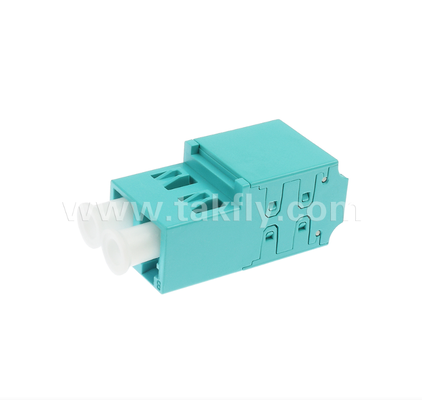 Adaptador comutável de Polaridade Duplex LC Polaridade A / B reversível por campo, placas de bloqueio de luz incorporadas, protege os olhos da exposição a laser, para Data Center e FTTx High-Density Patching
