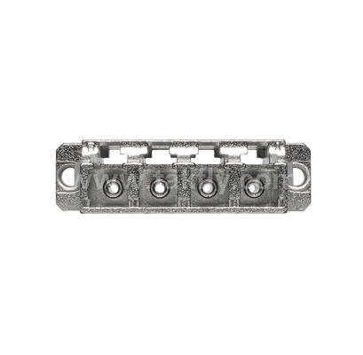 Adaptador LC Quad Metal ¢ Interface LC de 4 portas de alta densidade, robusta, com baixa perda, resistente a altas e baixas temperaturas