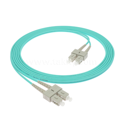 SC-SC Simplex & Duplex Fiber Optic Patch Cord ¢ SM/MM, para interconexão de rede óptica confiável