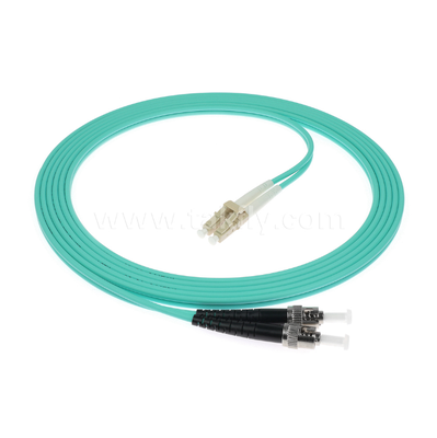 LC-ST Simplex & Duplex Fiber Optic Patch Cord ¢ SM/MM, para interconexão de rede óptica confiável