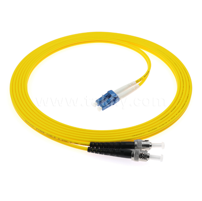 LC-ST Simplex & Duplex Fiber Optic Patch Cord ¢ SM/MM, para interconexão de rede óptica confiável