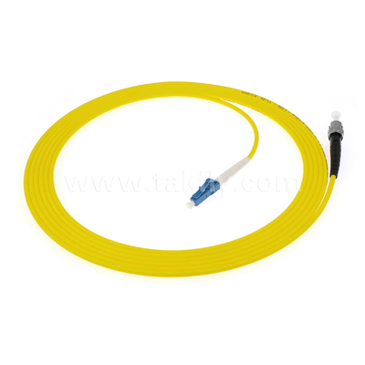 LC-ST Simplex & Duplex Fiber Optic Patch Cord ¢ SM/MM, para interconexão de rede óptica confiável