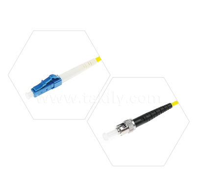 LC-ST Simplex & Duplex Fiber Optic Patch Cord ¢ SM/MM, para interconexão de rede óptica confiável