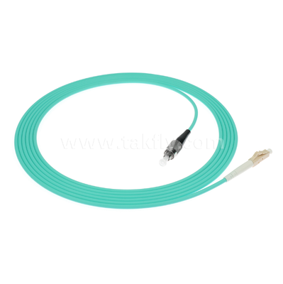 Cordão híbrido de fibra de LC-FC ¢ Simplex/Duplex, single-mode e multimode, para interconexão de rede flexível