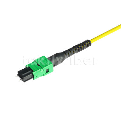 MPO MTP Patchcord SM Trunk Cable 12F Fibra Ótica para Data Center AI Telecom FTTX Cablagem