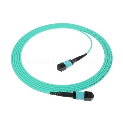 MPO MTP Patchcord MM OM3 Trunk Cable 12F Fibra Óptica para Data Center AI Telecom Cabling