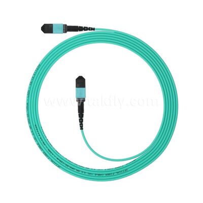 MPO MTP Patchcord MM OM3 Trunk Cable 12F Fibra Óptica para Data Center AI Telecom Cabling