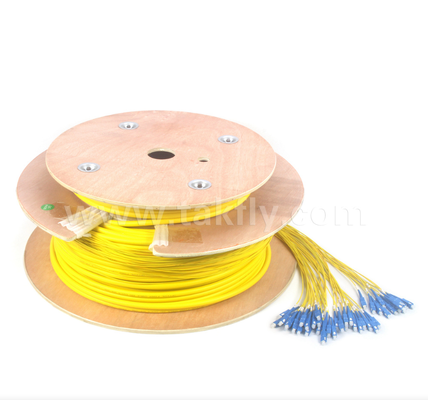 48-Core SC-SC Pre-terminated Breakout Patch Cord ¢ High-Density, Custom Breakout Configurations (Bare Fiber / 0.9mm / 2.0mm / 3.0mm), para Data Center e Aplicações Indoor/Outdoor