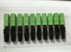 Conector mecânico montado em campo TK-FC-SCA-B001 da fibra ótica de FTTH para o sistema de telecomunicações