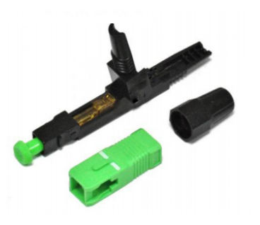 Conector mecânico montado em campo TK-FC-SCA-B001 da fibra ótica de FTTH para o sistema de telecomunicações
