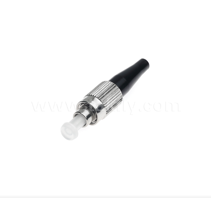 Conector de fibra óptica FC √ Fecho de parafuso roscado, baixa perda de inserção, alta resistência a vibrações