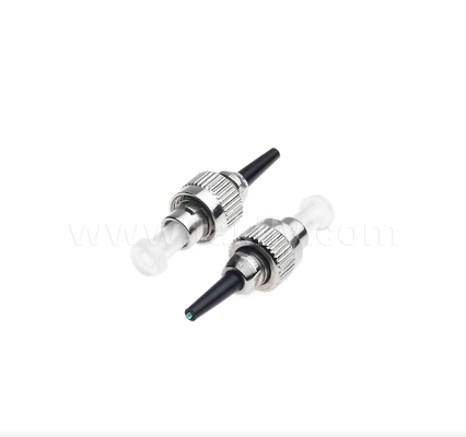 Conector de fibra óptica FC √ Fecho de parafuso roscado, baixa perda de inserção, alta resistência a vibrações