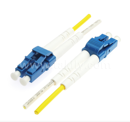 Conector de fibra óptica LC SX/DX Simplex & Duplex, pequeno fator de forma, baixa perda de inserção para redes de alta densidade
