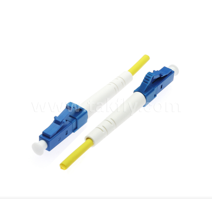 Conector de fibra óptica LC SX/DX Simplex & Duplex, pequeno fator de forma, baixa perda de inserção para redes de alta densidade