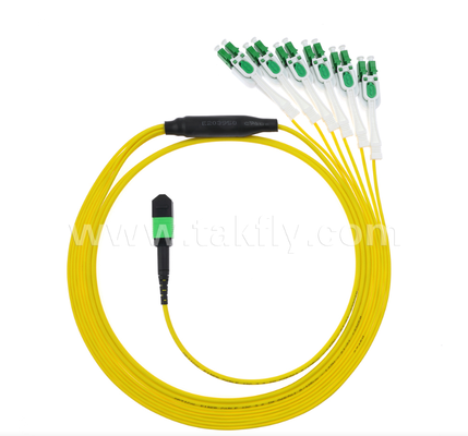 MPO/MTP-LC Uniboot Patch Cord – Dual LC em uma bota, polaridade reversível, design que economiza espaço