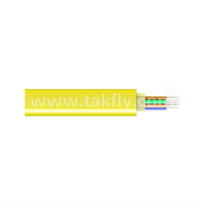 GJPFJV Indoor Cable – 0.9mm Tight-Buffered Fibers, All-Dielectric Aramid Strength, Multi-Purpose Wiring