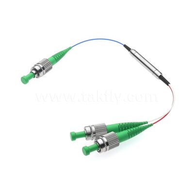 Filtro WDM de Fibra Óptica de Manutenção de Polarização para Computação de IA de TIC