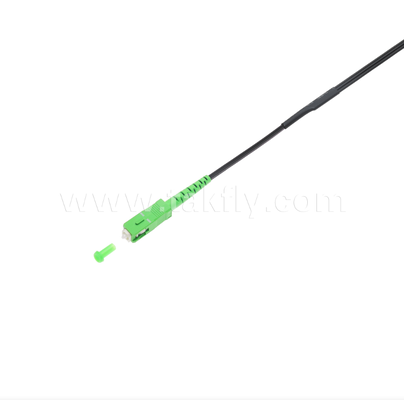 SC/APC FTTH Outdoor Flat Drop Pigtail ¢ Design simples, pré-conectado e anti-vibração para rápida implantação em campo