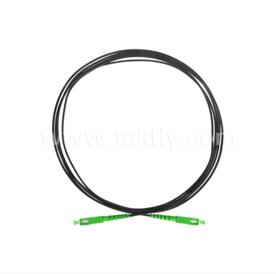 SC/APC para SC/APC FTTH Indoor Flat Drop Patch Chord -Simplex, pré-terminado, anti-vibração para rápida implantação no edifício