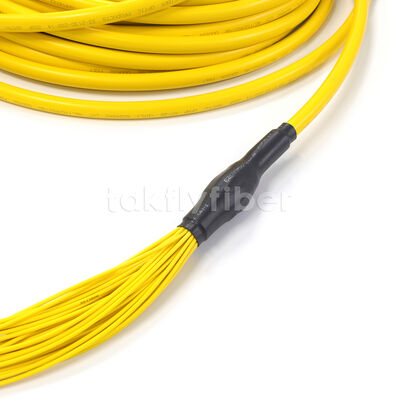 Cabo Trunk MPO Monomodo OS2 Personalizado Amphenol com 288 Fibras e Perda de Inserção Máxima de 0.35dB para Data Center