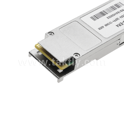 QSFP+ 40G ER4 Transceptor Óptico 4x10G CWDM, alcance de 40 km, APD-TIA, Hot-Pluggable, RoHS 6 Compliant