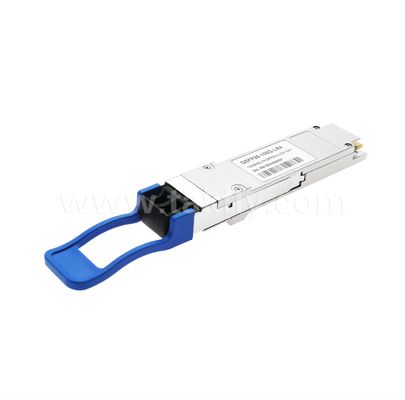 Transceptor Óptico QSFP28 TKQS28-100G-LR4 de 100 Gbps – 10 km, 4 Canais LAN-WDM (1295,56-1309,14 nm), Laser EML, Receptor PIN, Compatível com 100GBASE-LR4